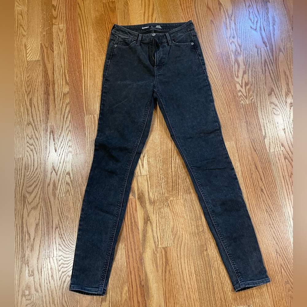 Old Navy Rockstar Super Skinny High rise 4 Tall with Built in Warm